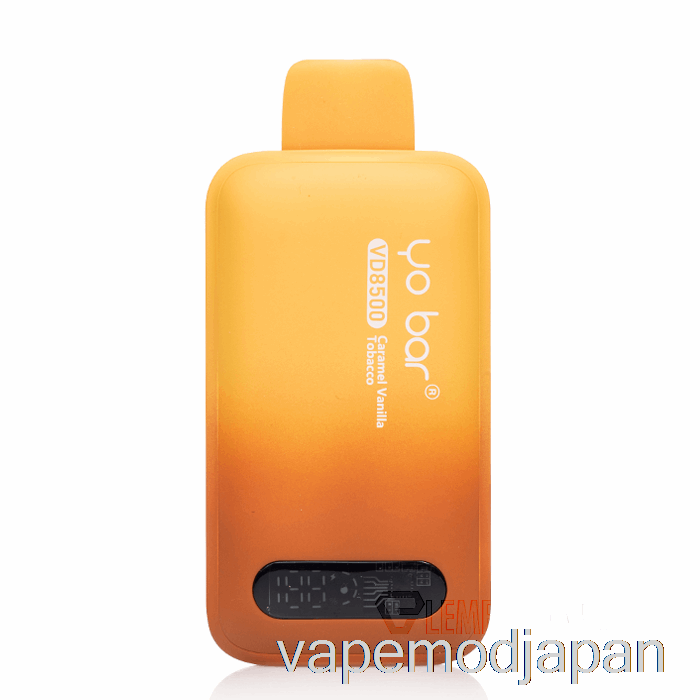 Vape Japan Yo Bar Vd8500 使い捨てキャラメルバニラタバコ
